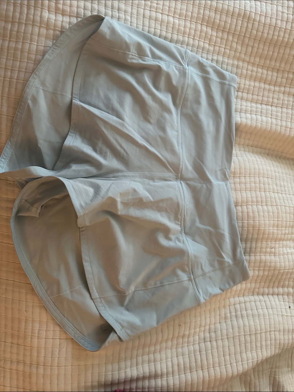 lululemon athletica Light Blue Athletic Shorts